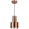 Buy Camilo hanging lamp - Metal Chrome Pink Gold 59579