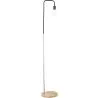 Buy Carlo floor lamp - Metal and marble Silver 59578
