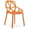 Buy Design Hit dining chair - PP and Metal Orange 59796