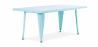 Buy Rectangular Children's Table - Industrial Design - 120cm - Stylix Aquamarine 59686 - in the UK