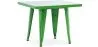 Square Children's Table - Industrial - Metal - 60cm - Stylix image 9