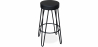 Buy Round Stool - Industrial Design - 80 cm - Elan Black 59572 - in the UK