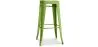 Industrial Design Bar Stool - Steel & Wood - 76cm - Stylix image 9
