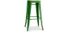 Industrial Design Bar Stool - Steel & Wood - 76cm - Stylix image 9
