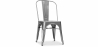 Buy Dining Chair in Steel - Industrial Design - New Edition - Stylix Silver 59687 - prices