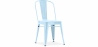 Buy Dining Chair in Steel - Industrial Design - New Edition - Stylix Light blue 59687 at Privatefloor