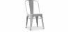 Buy Dining Chair in Steel - Industrial Design - New Edition - Stylix Light grey 59687 home delivery
