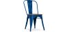 Buy Dining Chair - Industrial Design - Wood and Steel - New Edition - Stylix Dark blue 59804 - in the UK