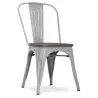 Buy Tolix Chair Wooden New edition - Metal Light grey 59804