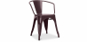 Buy  Stylix chair with armrests New Edition - Metal Bronze 59809 home delivery