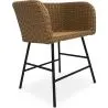 Buy Ishita Design Boho Dining Chair - Synthetic Rattan Natural wood 59823