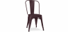 Buy Steel Dining Chair - Industrial Design - New Edition - Stylix Bronze 59803 at Privatefloor
