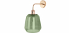 Buy Wall Lamp - Glass Shade - Alessia Green 59343 in the United Kingdom