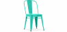 Buy Dining Chair in Steel - Industrial Design - New Edition - Stylix Pastel green 59687 at Privatefloor