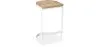 Industrial Design Bar Stool - Wood & Metal - 60cm - Lia image 9
