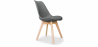 Buy Office Chair - Dining Chair - Scandinavian Style - Denisse Dark grey 58293 home delivery