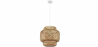 Buy Boho Bali Bamboo Ceiling Lamp Natural wood 59853 - in the UK