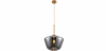 Buy Crystal Ceiling Lamp - Vintage Design Pendant Lamp - Erik Grey transparent 59858 - prices