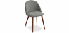 Buy Dining Chair - Upholstered in Fabric - Scandinavian Style - Evelyne Grey 58982 - in the UK