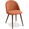 Dining Chair - Upholstered in Fabric - Scandinavian Style - Evelyne image 9