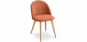 Buy Dining Chair - Upholstered in Fabric - Scandinavian Style - Evelyne Orange 59261 - prices
