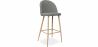 Buy Fabric Upholstered Stool - Scandinavian Design - 73cm - Evelyne Grey 59356 at Privatefloor