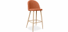 Buy Fabric Upholstered Stool - Scandinavian Design - 73cm - Evelyne Orange 59356 - prices