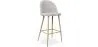 Fabric Upholstered Stool - Scandinavian Design - 76cm - Evelyne image 9