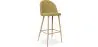 Fabric Upholstered Stool - Scandinavian Design - 76cm - Evelyne image 9