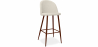 Buy Fabric Upholstered Stool - Scandinavian Design - 73cm - Evelyne Beige 59357 at Privatefloor