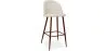 Fabric Upholstered Stool - Scandinavian Design - 76cm - Evelyne image 9