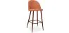 Fabric Upholstered Stool - Scandinavian Design - 76cm - Evelyne image 9