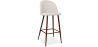 Buy Fabric Upholstered Stool - Scandinavian Design - 73cm - Evelyne Cream 59357 home delivery
