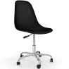 Buy Swivel office chair with casters - Denisse Black 59863