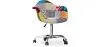 
Office Chair with Armrests - Desk Chair with Wheels - Upholstered in Patchwork - Patty image 9