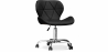 Buy Office Chair with Wheels - Swivel Desk Chair - Upholstered in Leatherette - Wito Black 59871 - in the UK