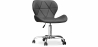 Buy Office Chair with Wheels - Swivel Desk Chair - Upholstered in Leatherette - Wito Grey 59871 at Privatefloor