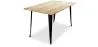 Rectangular Dining Table - Industrial Design - Wood - Troy image 9