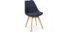 Fabric Upholstered Dining Chair - Scandinavian Style - Denisse image 9