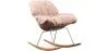 Padded Rocking Chair - Scandinavian Design - Ruma image 9