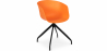 Buy Upholstered Office Chair with Armrests - Black Design Desk Chair - Jodie - Joan Orange 59886 home delivery
