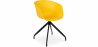 Buy Upholstered Office Chair with Armrests - Black Design Desk Chair - Jodie - Joan Yellow 59886 - in the UK