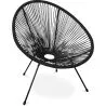 Buy Acapulco Chair - Black Legs - New edition Black 59899