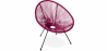 Buy Acapulco Chair - Black Legs - New edition Purple 59899 at Privatefloor