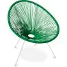 Buy Acapulco Chair - White Legs - New edition Green 59900