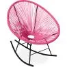 Buy Acapulco Rocking Chair - Black legs - New edition Pink 59901