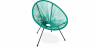 Buy Acapulco Chair - Black Legs - New edition Pastel green 59899 in the United Kingdom