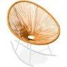 Buy Acapulco Rocking Chair - White legs - New edition Orange 59902