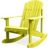 Buy Adirondack Garden Rocking Chair Pastel yellow 59861