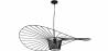Buy Ceiling Lamp - Pendant Lamp Pamela Design - 100cm - Vertical Black 59905 - in the UK